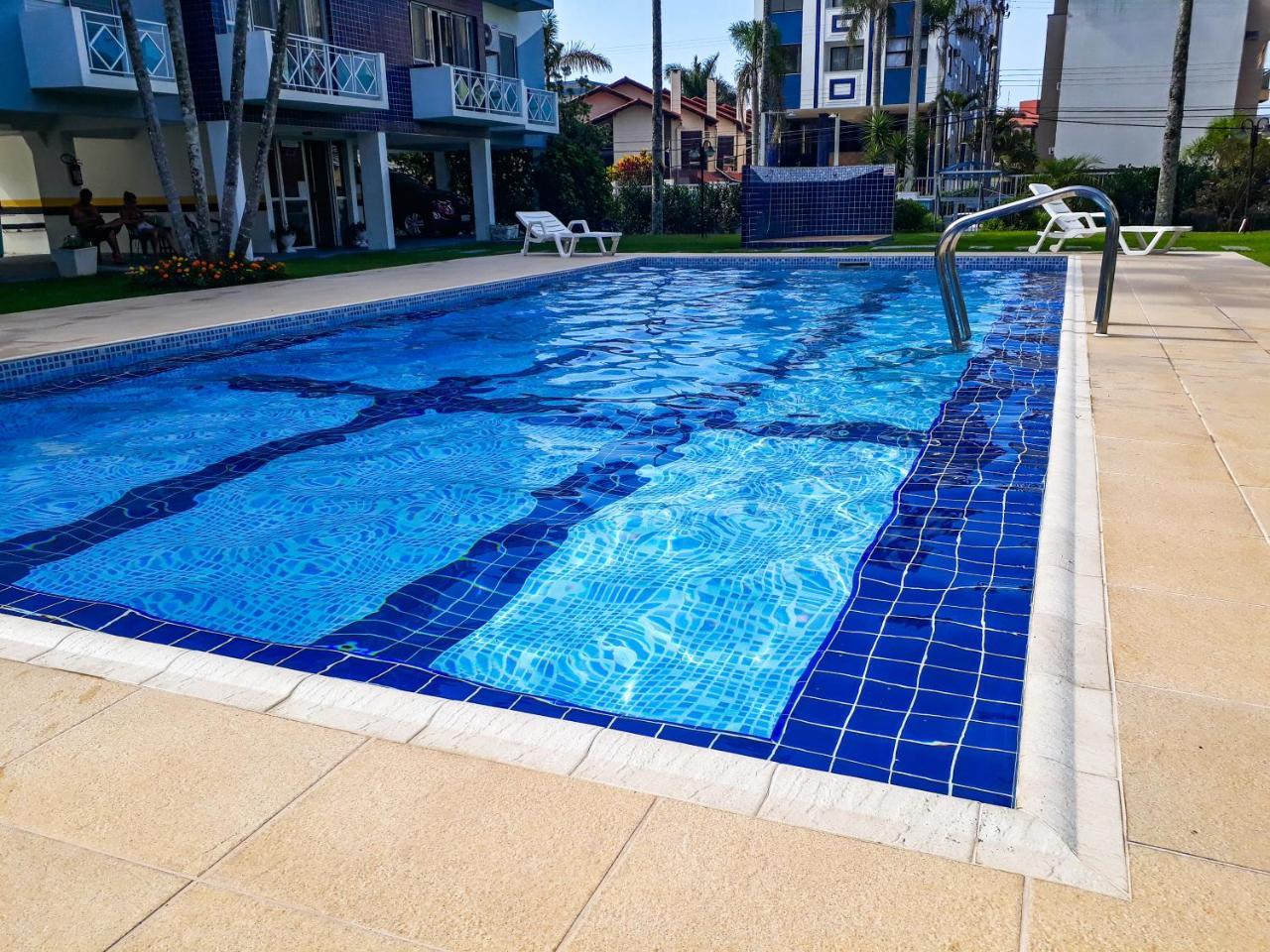 Apto A 70 Metros Da Praia, Piscina, 03 Ar Condicionados, Vaga De Garagem Florianopolis Exterior photo